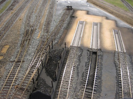 MEC Stadthagen: Stadthagen-West Bereich vor dem Lokschuppen Stand August 2010