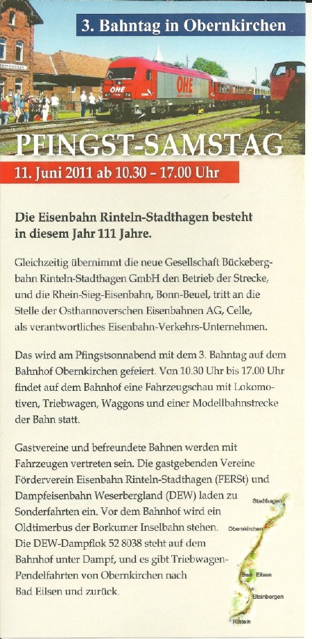 MEC Stadthagen: 3. Bahntag Obernkirchen 2011