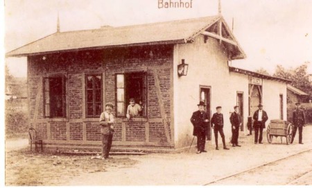 MEC Stadthagen: Bahnhof Sülbeck 1903 Quelle: www.Wernecke.org