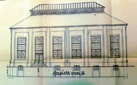 MEC Stadthagen: Georgschacht: Ammoniak-Fabrik, Ansicht von Süden. Quelle: Archiv Clausthal-Zellerfeld