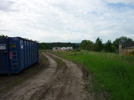 MEC Stadthagen: Georgschacht: Haltepunkt Zustand 27. Mai 2012