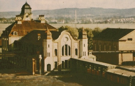 MEC Stadthagen: Georgschacht: Zechenhaus (Kohlenkirche) 1970. Quelle: Sammlung Ludewig