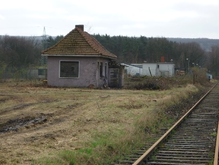 MEC Stadthagen: Georgschacht Haltepunkt Zustand März 2012