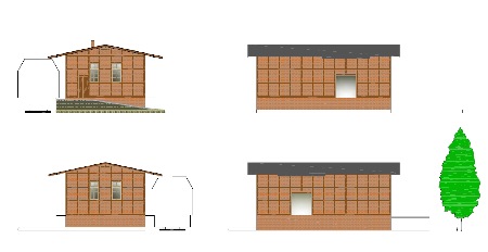 MEC Stadthagen: Steinbergen im Modell: Rekonstruktion des ehemaligen Güterschuppens. M.Neuser Sep.2012