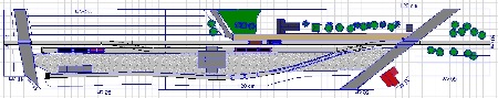 MEC Stadthagen: Steinbergen im Modell: Layout für die drei Bahnhofssegmente. M.Neuser 2012