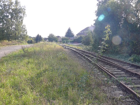 MEC Stadthagen: Bahnhof Steinbergen: Ladestraße Okt. 2009