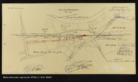 MEC Stadthagen: Erweiterung des Bahnhofes 1937. Quelle: Staatsarchiv Bückeburg