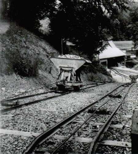 MEC Stadthagen: Schaumburger Steinbrüche: Bremsberg 1935. Stadtarchiv Rinteln