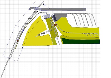 MEC Stadthagen: Erster Plan für eine Modellumsetzung der Steinbrüche. Mai 2013