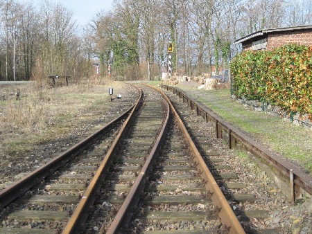 MEC Stadthagen: Nienstädt Weiche 1 Zustand 2010